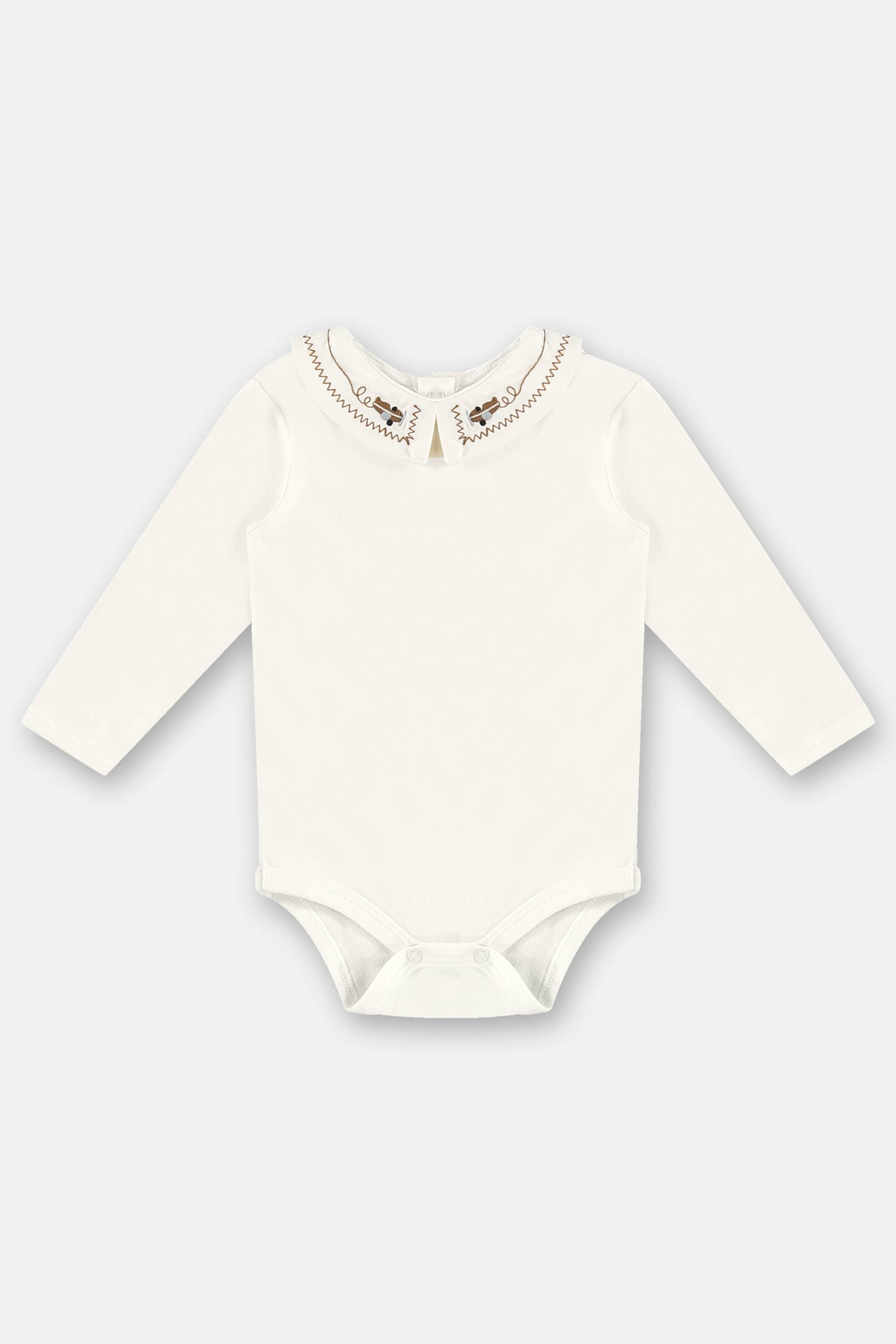 Conjunto com Body e Calça para Bebê Menino (Off White) Up Baby - Imagem 17